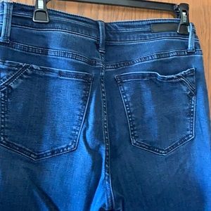 Buckle black jeans curvy skinny